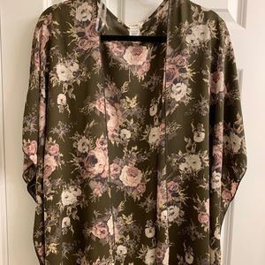 Floral Kimono Top